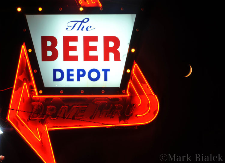 Beer Depot Sign - Ann Arbor Photographer